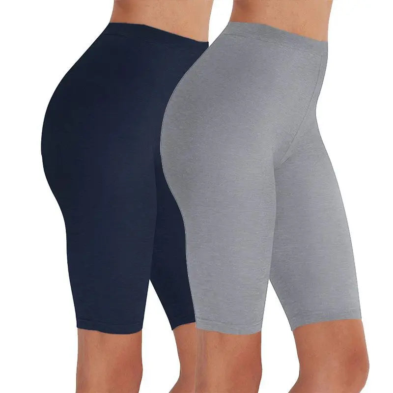 2pcs/3pcs Pack Eco-Friendly Viscose Spandex Legging Shorts For Woman Fitness Active Wear Very Soft Comfortable  M30181