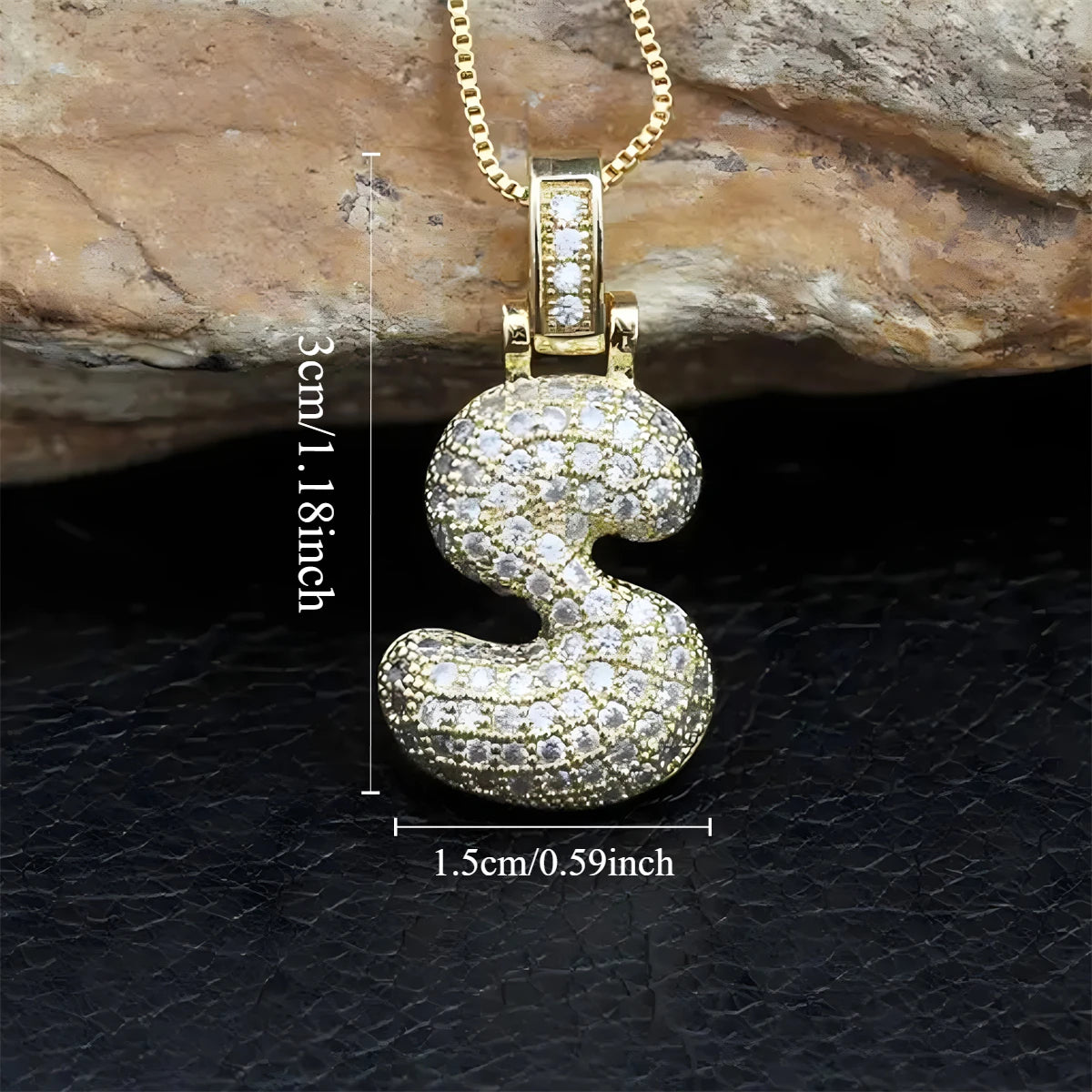 2025 Popular Jewelry Women's Trend Classical French 26 Letter Golden Pendant Necklace Suitable For Summer Daily Wear