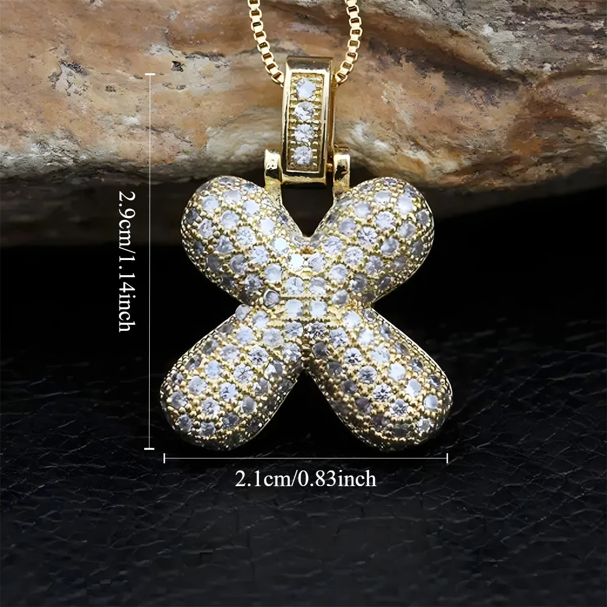 2025 Popular Jewelry Women's Trend Classical French 26 Letter Golden Pendant Necklace Suitable For Summer Daily Wear