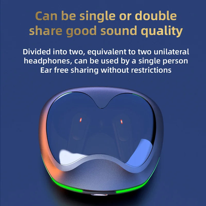 #TWS Wireless Bluetooth Headset With Mic Earbuds Noise Cancelling Stereo Earphones HiFi Stereo Sports Earbuds For Smartphones