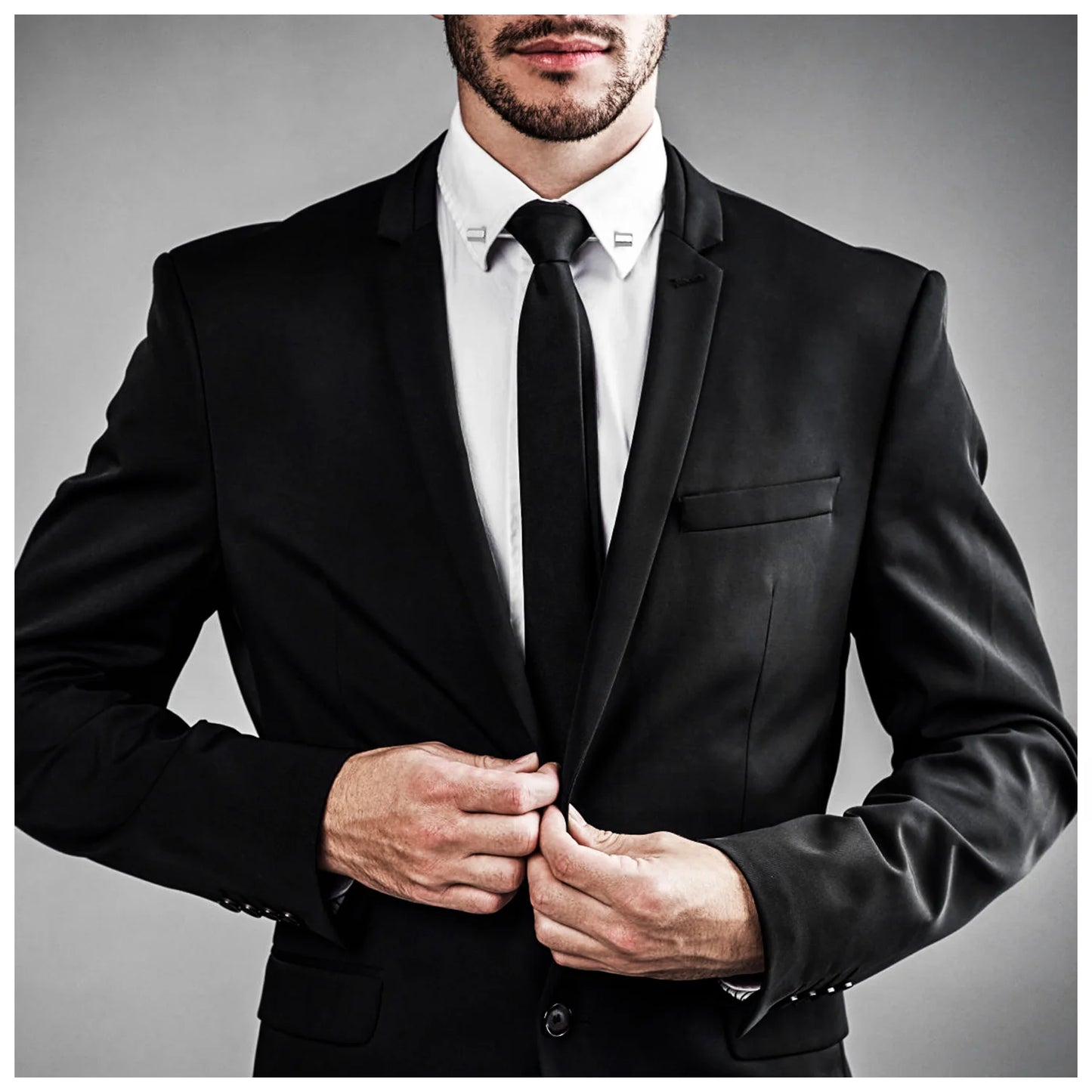 Men Shirt Pins Tie Clip Collar Brooch With Gift Box Lapel Pins For Men Shirt Minimalist Wedding Souvenirs Gift Man Fashion Cuffs