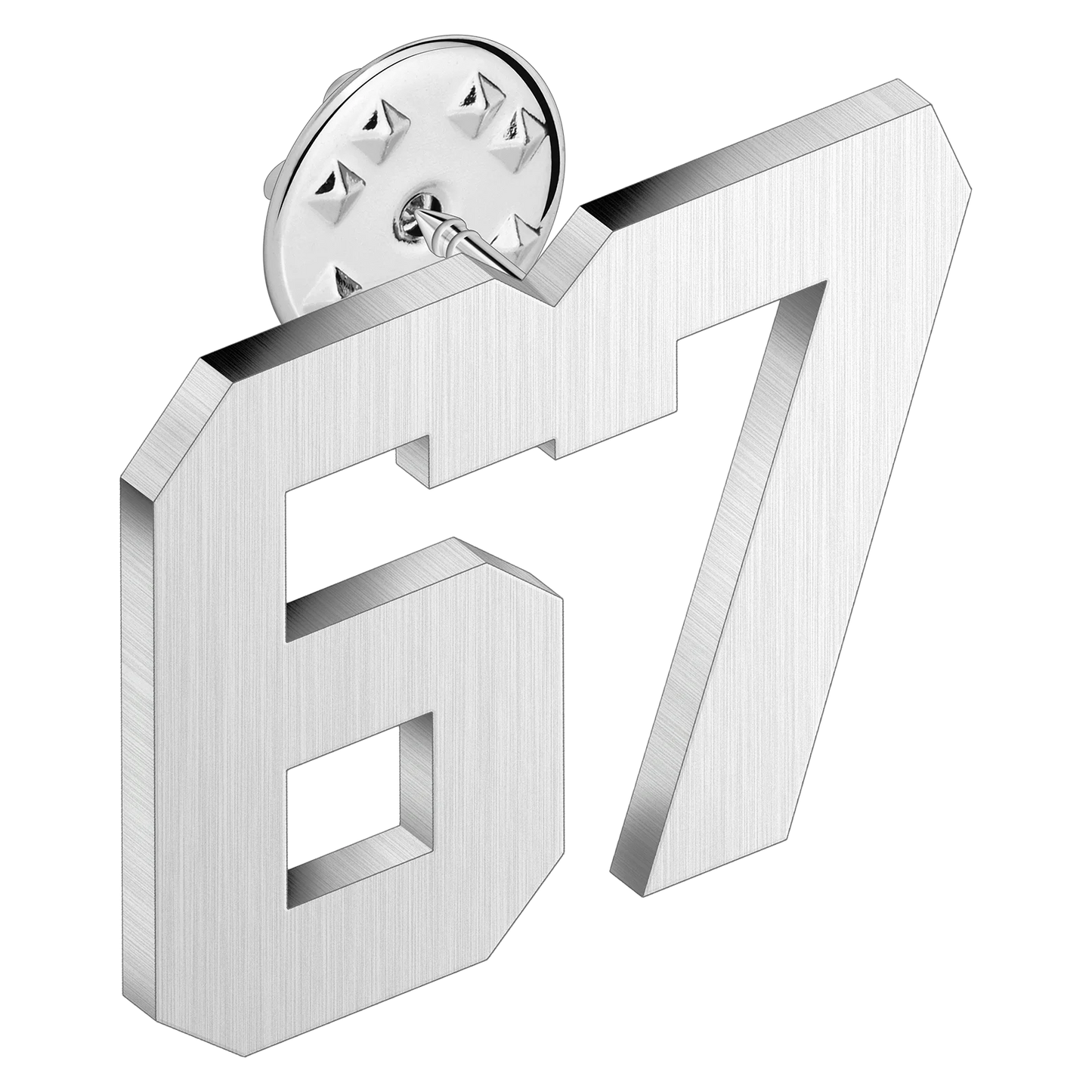 61-91 Number Lapel Pins,Brooch Pin Tie Tacks for Suits Neckties & Hats, Men's and Women's Sports Number Code Series Brooch