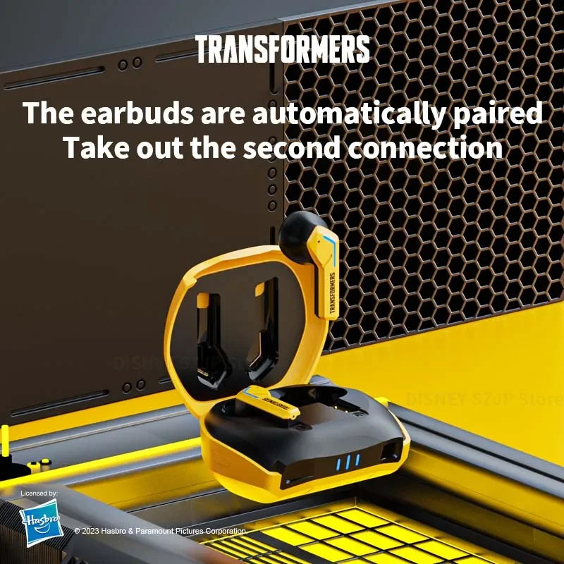 TRANSFORMERS TF-T06 Wireless Bluetooth Earphones  Noise Reduction Headphones Gaming Music Choice Earbud
