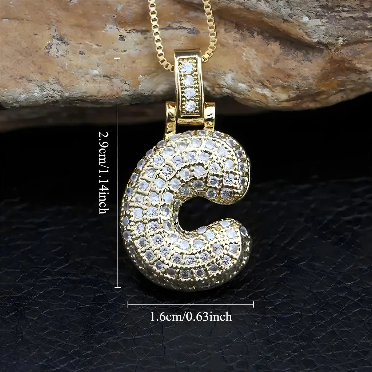 2025 Popular Jewelry Women's Trend Classical French 26 Letter Golden Pendant Necklace Suitable For Summer Daily Wear