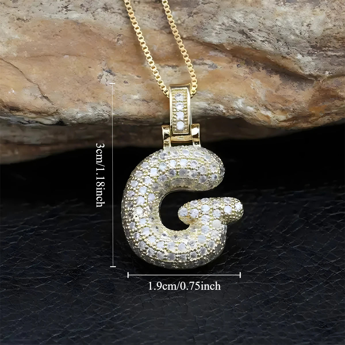 2025 Popular Jewelry Women's Trend Classical French 26 Letter Golden Pendant Necklace Suitable For Summer Daily Wear