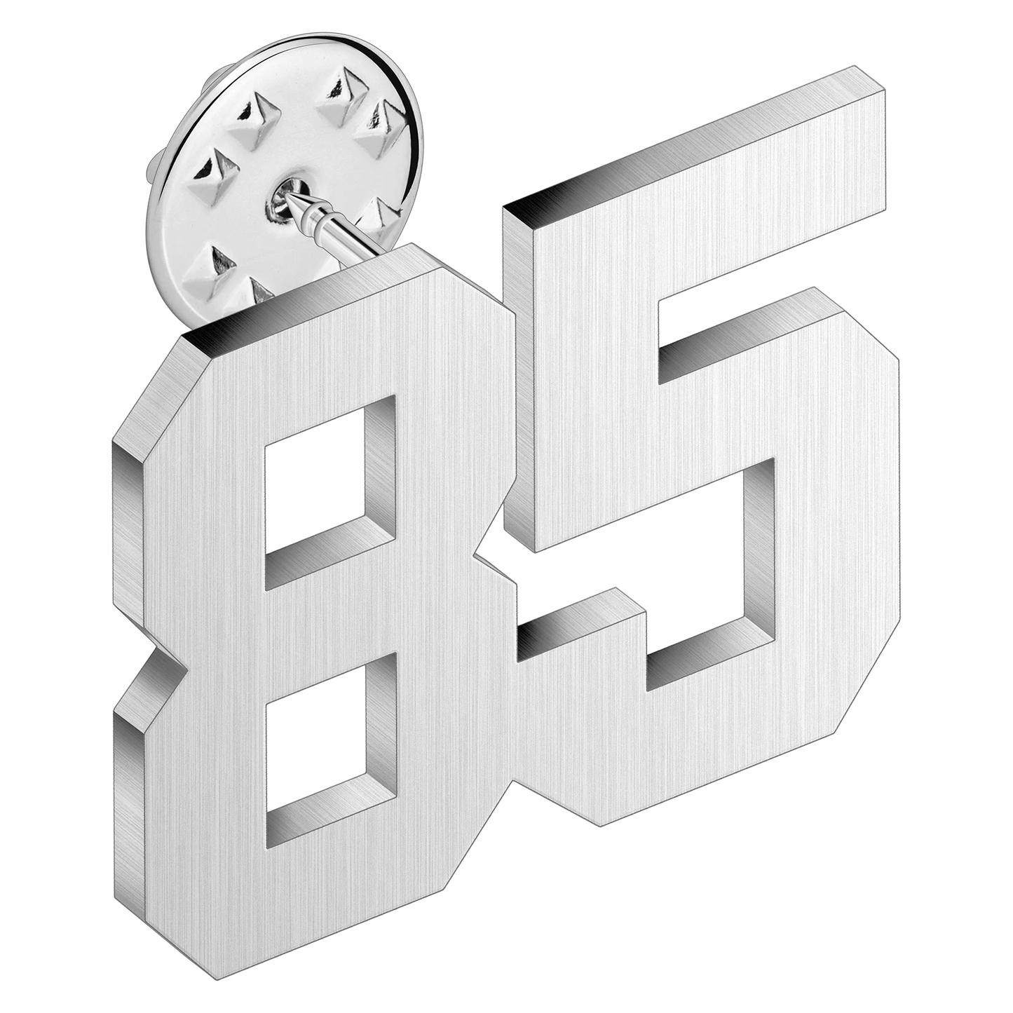 61-91 Number Lapel Pins,Brooch Pin Tie Tacks for Suits Neckties & Hats, Men's and Women's Sports Number Code Series Brooch