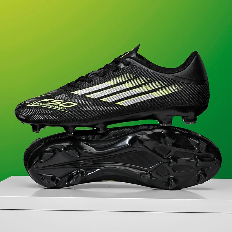 New Men Professional Soccer Shoes Boys Sneakers Match Ankle Football Boots Non-Slip TF/FG Comfortable Sports Shoes Unisex