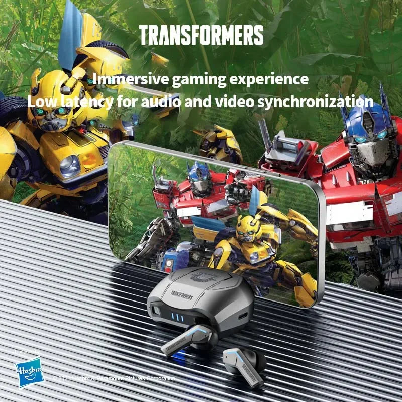 TRANSFORMERS TF-T06 Wireless Bluetooth Earphones  Noise Reduction Headphones Gaming Music Choice Earbud