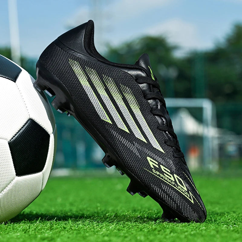 New Men Professional Soccer Shoes Boys Sneakers Match Ankle Football Boots Non-Slip TF/FG Comfortable Sports Shoes Unisex