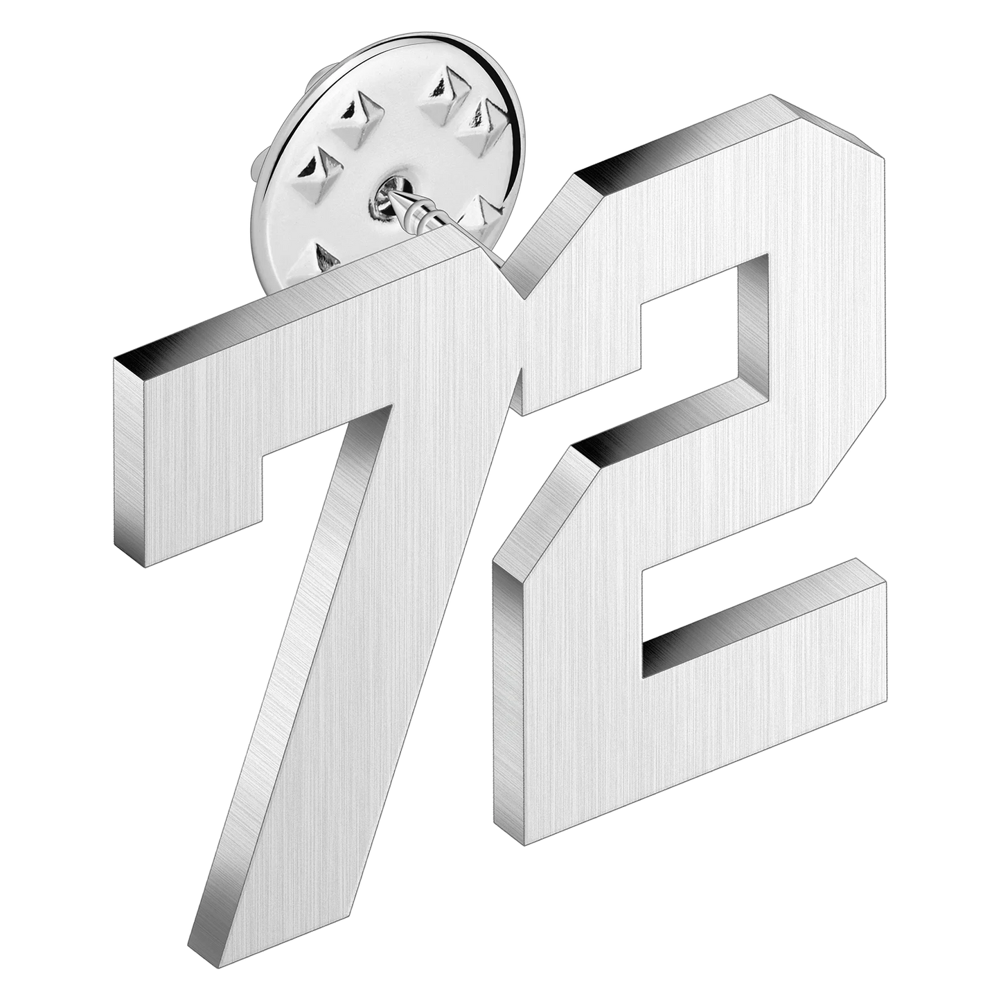 61-91 Number Lapel Pins,Brooch Pin Tie Tacks for Suits Neckties & Hats, Men's and Women's Sports Number Code Series Brooch