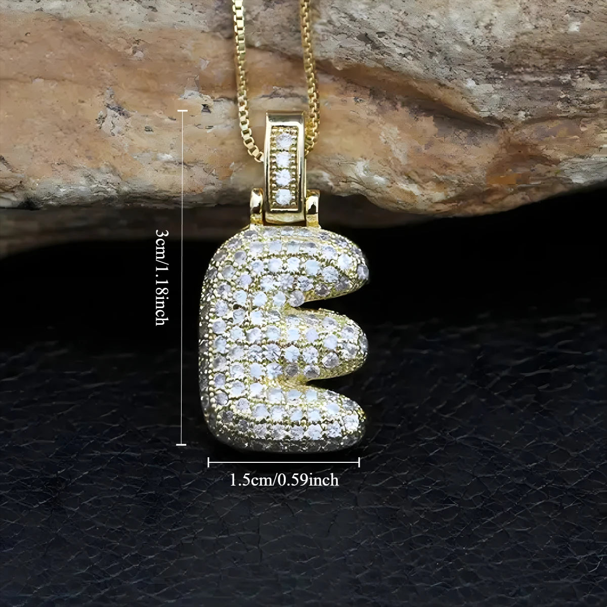 2025 Popular Jewelry Women's Trend Classical French 26 Letter Golden Pendant Necklace Suitable For Summer Daily Wear