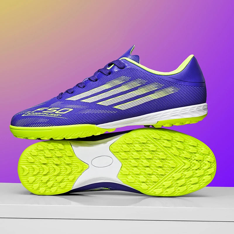 New Men Professional Soccer Shoes Boys Sneakers Match Ankle Football Boots Non-Slip TF/FG Comfortable Sports Shoes Unisex