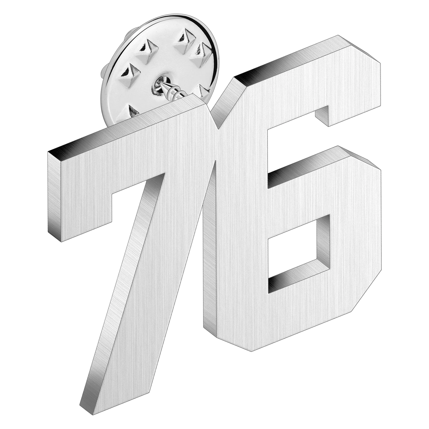 61-91 Number Lapel Pins,Brooch Pin Tie Tacks for Suits Neckties & Hats, Men's and Women's Sports Number Code Series Brooch