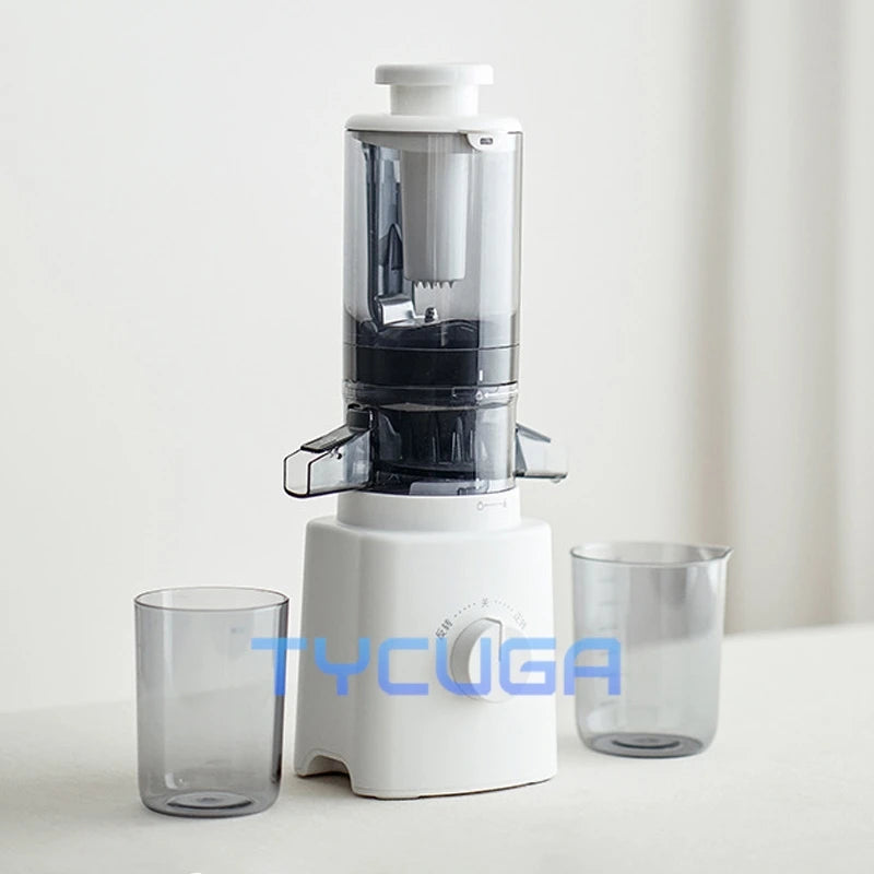 Professional Cold Press Juicer Low Speed Masticating Extractor 108mm Wide Mouth Feed Chute 1100ml LargeCapacity High Juice Yield