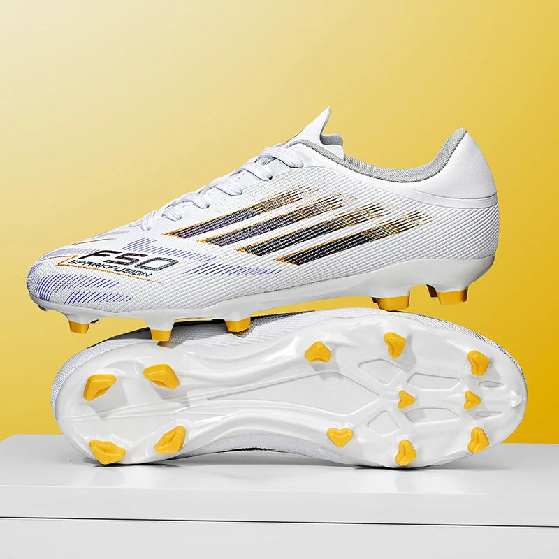 New Men Professional Soccer Shoes Boys Sneakers Match Ankle Football Boots Non-Slip TF/FG Comfortable Sports Shoes Unisex