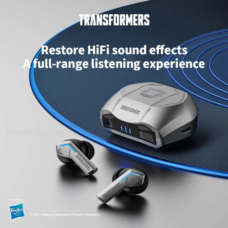 TRANSFORMERS TF-T06 Wireless Bluetooth Earphones  Noise Reduction Headphones Gaming Music Choice Earbud