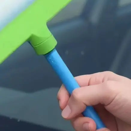 Window Cleaning Kit T Bar Silicone Window Squeegee Kit Wear Resist Multifunction Clean Scraper for Shower Glass Mirror Door Car