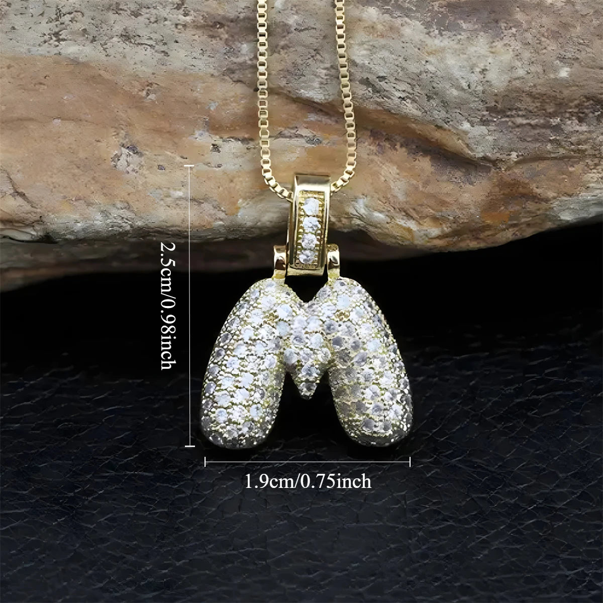 2025 Popular Jewelry Women's Trend Classical French 26 Letter Golden Pendant Necklace Suitable For Summer Daily Wear