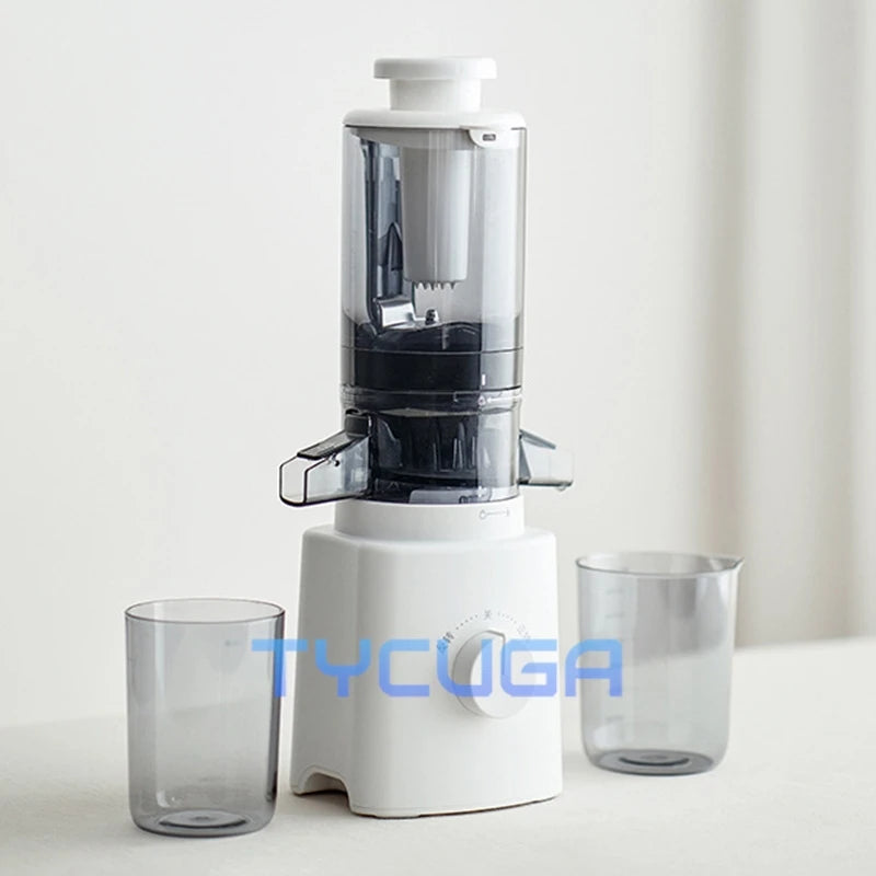 Professional Cold Press Juicer Low Speed Masticating Extractor 108mm Wide Mouth Feed Chute 1100ml LargeCapacity High Juice Yield