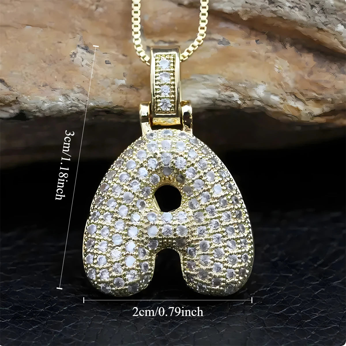 2025 Popular Jewelry Women's Trend Classical French 26 Letter Golden Pendant Necklace Suitable For Summer Daily Wear