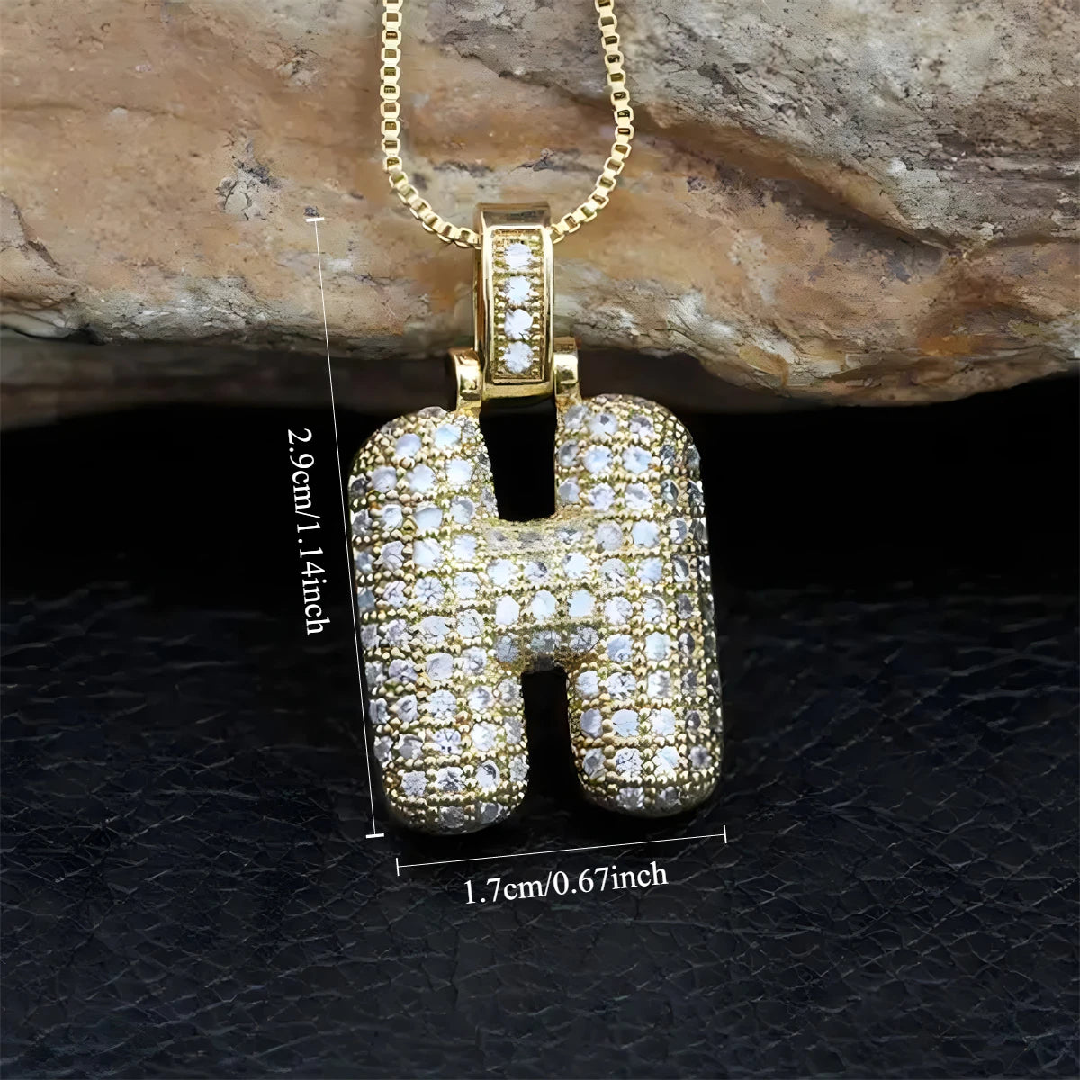 2025 Popular Jewelry Women's Trend Classical French 26 Letter Golden Pendant Necklace Suitable For Summer Daily Wear