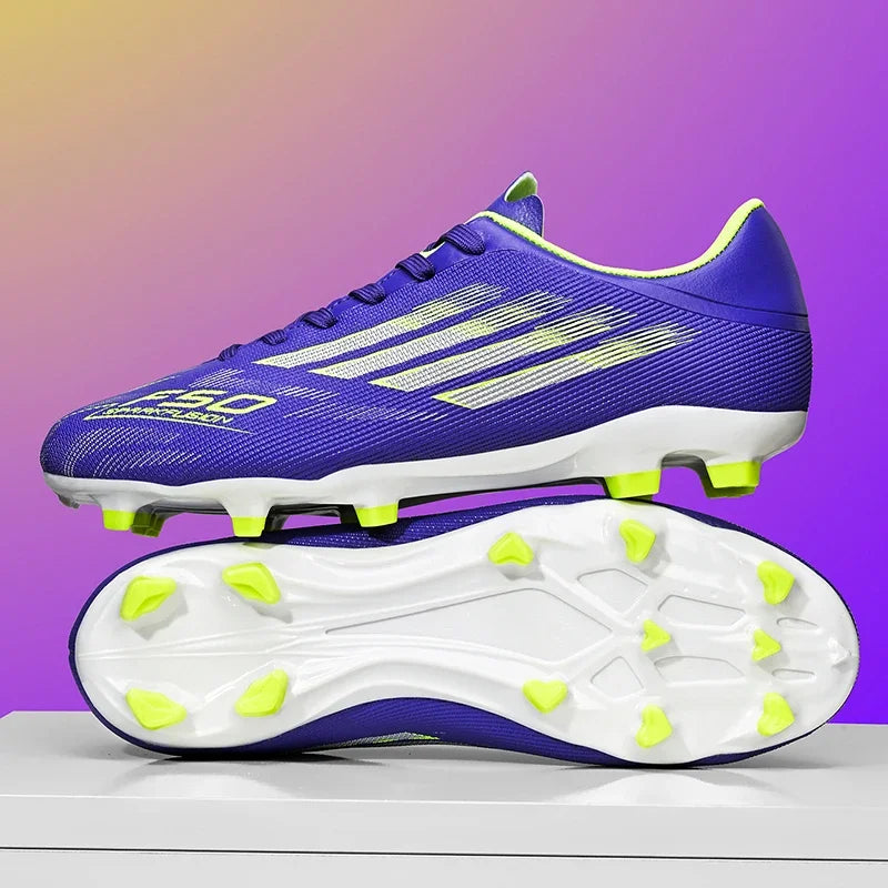 New Men Professional Soccer Shoes Boys Sneakers Match Ankle Football Boots Non-Slip TF/FG Comfortable Sports Shoes Unisex