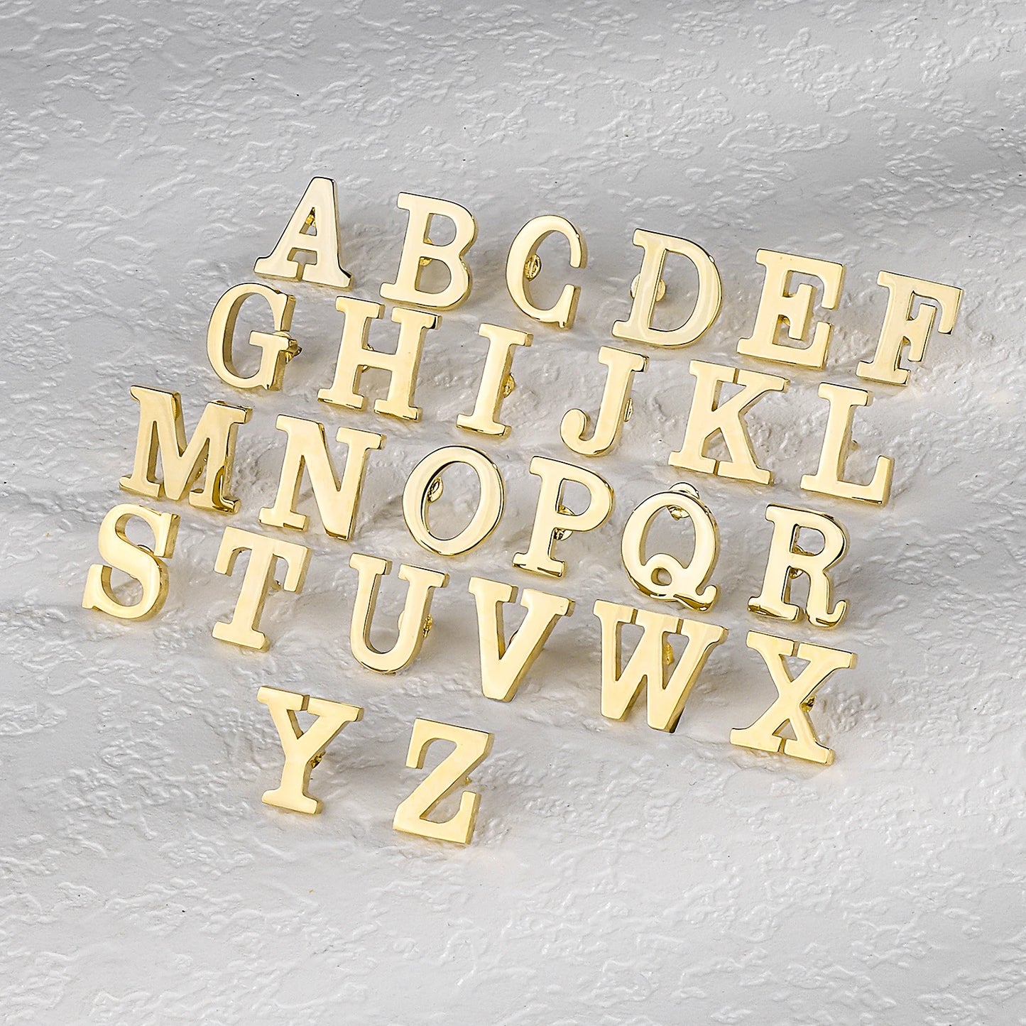 HAWSON Initial Lapel Pin for Men,mens Metal brooch pins for suits,brooches for women accessories